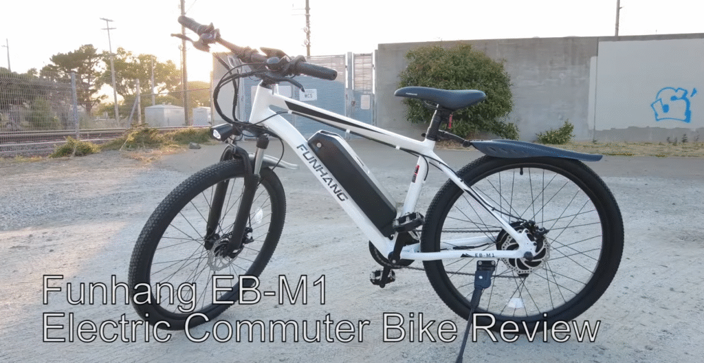 Funhang Electric Bike Reviews | Affordable Amazon E-Bikes – Honest Take 2 Funhang EB-M1 electric commuter bike featuring a 500W motor and 21-speed Shimano drivetrain.