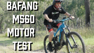 Bafang M560 motor test on a dyno and trail, demonstrating power delivery and thermal performance.